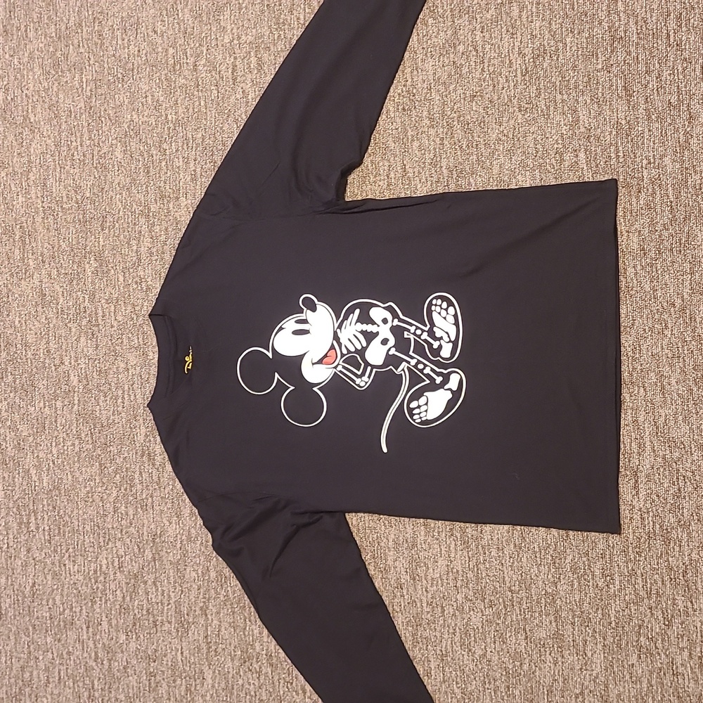 Mickey Mouse Skeleton Long Sleeve